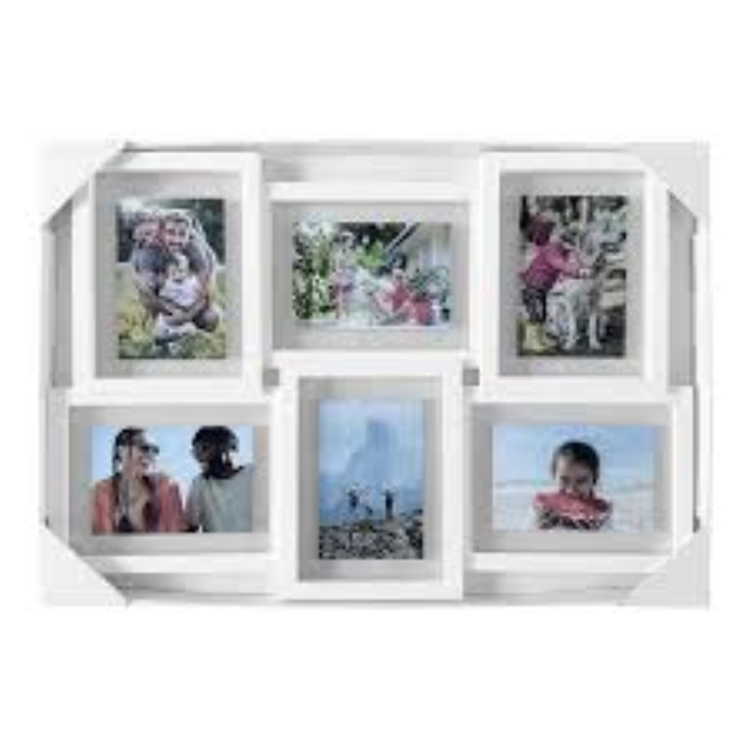 MAF 6 APERTURE FAMILY FRAME 4"X6" MLFM